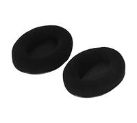 Naroote Almohadillas de Repuesto para KHX-HSCP Cloud II, Cómodas Almohadillas Suaves para Sesiones de Escucha Prolongadas, Hechas de PU Duradero y Espuma Viscoelástica, Paquete de 2 (Ante Negro)