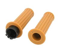 Naroote Aprendedor del Pulgar, Agarres de Motocicletas Manillar Manillar 1 par de Agarre de Control del Acelerador 25 Mm/28 Mm Acelerador de Twist Gips para CBR600RR CBR1000RR (Yellow)