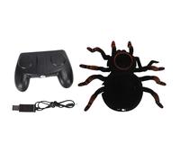 Naroote Araña Móvil RC, Juguete de Araña Realista para Escalar Paredes para Niños y Adultos, Juguete de Control Remoto de Modo Dual, Figuras de Aprendizaje Educativo, para Niños y Niñas