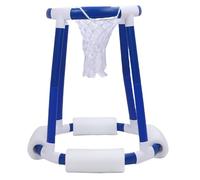 Naroote Aro de Baloncesto para Piscina, Juego de Baloncesto Interactivo Flotante para Piscina con 2 Pelotas y Bomba, para Niños y Adultos, Diversión Acuática Al Aire Libre en Verano, 20.9x20.9x23.2in