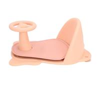 Naroote Asiento de Baño para Bebés, Silla de Baño Alta, Cómodo Respaldo de Plástico sin Ventas para el (PINK)