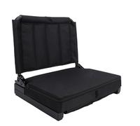 Naroote Asientos de Estadio para Gradas, Múltiples Engranajes, Cinco ángulos Ajustables, Cojín Plegable de Alta Densidad, Tela Oxford Resistente, Respaldo Ergonómico, Asiento