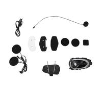 Naroote Auriculares Bluetooth para Casco, PC ABS Casco de Motocicleta Auriculares con Cámara, Bluetooth 5.4 1080P Grabación Micrófono con Cancelación de Ruido IPX6 Tipo C Carga Rápida
