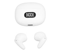 Naroote Auriculares de Traductor Lingüístico, Sonido Estéreo Varios Auriculares Comerciales de Lenguajes de Traducción Simultánea para Estudio (White)