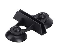 Naroote Bandeja Separadora Para Acuario Clip De Separación De Acuario Con Ventosa De 40 Piezas Para Peces Material PVC Color Negro