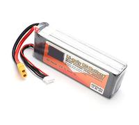 Naroote Batería Lipo de 14,8 V, 4500 MAh, 60 C, Paquete de Alto Rendimiento para RC, Coche, Barco, Helicóptero, Drone, 135x42x35mm