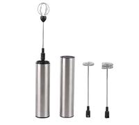 Naroote Batidor Eléctrico, Espumador de Leche Portátil Recargable por USB, Espumador de café con 3 Cabezales de Repuesto, Ideal para Licuadora y Uso en Cocina