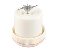 Naroote Batidora de Frutas Portátil, Licuadora Personal con Batería de Alta Capacidad a Prueba de Fugas, Potente Alta Velocidad para Batidos, Batidos y Jugos (WHITE)