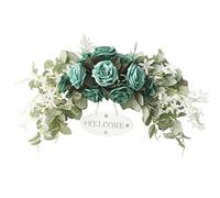 Naroote Bienvenido a la Marca Decoración de Dintel de Orquídeas Rosas Decoración Vibrante del Hogar de Estilo Europeo para una Sensación Primaveral Material: Tela de Seda/Tamaño: 76x22 Cm (285.00)