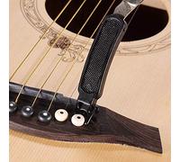 Naroote Bobinadora de Guitarra 3 en 1, Cortador de Cuerdas, Herramienta de Cambio de Pin Extractor para Mantenimiento de Guitarras Eléctricas Acústicas, Acero ABS Negro, Portátil