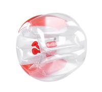 Naroote Bolas de Burbujas para Exteriores, Juguete de Fútbol Inflable Duradero para Adultos, Juego Activo para Patios, Parques, Playas, PVC de 0,3 Mm, Transparente, 47,2x47,2x39,3 Pulgadas (#2)