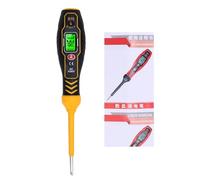 Naroote Bolígrafo Probador de Voltaje, Detector de Voltaje NCV, Retroiluminación LCD, Alarma de Luz de Sonido, Herramienta de Identificación de Cable Neutro Vivo con Apagado Automático, Ideal para