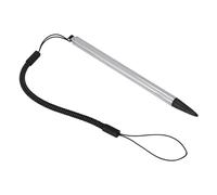 Naroote Bolígrafo Táctil Resistivo, Práctico Lápiz óptico con Cuerda de Resorte para Navegador POS PDA, Mp5, Mp4, Tableros de Escritura (Silver)