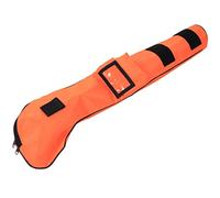 Naroote Bolsa de Palos de Plegable Impermeable de Nailon para Niños para Práctica Al Aire -/Rosa/Naranja, Se Adapta a 3 Palos para Niños de 32,28x3,74 Pulgadas (Orange)