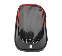 Naroote Bolsa de Soporte para Teléfono de Bicicleta, Bolsa para Teléfono de Bicicleta de Resistente Al Agua (Rojo)