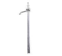 Naroote Bomba de Aceite Manual de Acero Inoxidable de 95 Cm, Bomba Manual de Transferencia, Extractor de Sifón Portátil con Alta e Transferencia para Agua, Derv, Vino