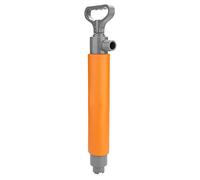Naroote Bomba de Mano Flotante de Sentina para Kayak, Diseño Ergonómico Eficiente para Supervivencia Al Aire, Herramienta de Evacuación de Agua para Aventuras en Kayak, Plástico de Nailon Naranja,