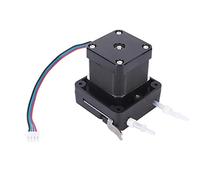 Naroote Bomba Dosificadora de Bomba Peristáltica 6-24 V con Motor de 42 Pasos para Cabezal de OEM 140 Ml/min 1-50,0 Rpm para Panel de Trabajo Negro 1 X Peristáltica 100% Nuevo