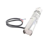 Naroote Bomba Sumergible Sin Escobillas 12V Bomba de Agua Solar DC para Riego Acero Inoxidable 1 Unidad (S122T-20)