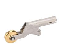Naroote Boquilla de Soldadura para Pisos de Acero Inoxidable 304, Herramienta de Soldadura a Prueba de Altas Temperaturas, Accesorio de Boquilla para Pisos de PVC con Rueda, para Varillas de de 3