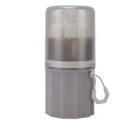 Naroote Botella Dispensadora de Viaje 4 en 1, Estuche de Silicona de 55 Ml, Juego de Botellas con Bomba Recargables con Ventosa y Bolsa a Prueba de Fugas, para champú, Acondicionador, Gel de Baño,