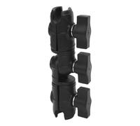 Naroote Brazo Giratorio de Doble Casquillo de Bola de 1 Pulgada, Brazo de Doble Casquillo, Montaje Compuesto Marino con Diseño Giratorio, Ideal para Arkon e IBolt