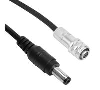 Naroote Cable de Extensión en Espiral, Plástico de Cable de Alimentación de de Bobina con Tamaño Compacto para la Cámara (Derecho)