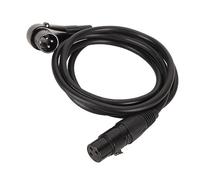 Naroote Cable de Micrófono XLR Macho a Hembra de Alta Flexibilidad de 4,9 Pies para Estudio de Interpretación en Negro