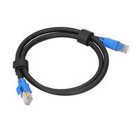 Naroote Cable Ethernet Cat8 de 40Gbps y 2000Mhz, Cables LAN Conductores RJ45 Chapados en Oro para Redes para Computadoras de Alto Rendimiento (1 m/3,3 pies)