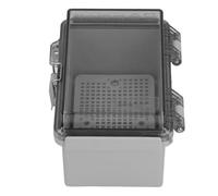 Naroote Caja de Conexiones IP67, Caja para Exteriores, Eléctrica con Cubierta con Bisagras, Placa de Montaje y Soportes de Pared, Ideal para Proyectos Eléctricos