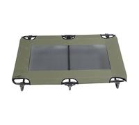 Naroote Cama Elevada para Perros, Cuna Portátil Elevada de Refrigeración Plegable para Viajes Al Aire Libre, Malla de Acero de Apoyo (107 * 61 * 18cm)