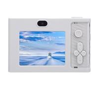 Naroote Cámara CCD Compacta, Cámara Digital de 1080p con Zoom 8X Antivibración para Estudiantes para Selfies (Sin Tarjeta de Memoria)