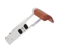 Naroote Cámara de Forma de Agarre de la Mano, una Fuerte Resistencia a la Oxidación llegó L de Agarre de de 1/4 de Pulgada Orificio de Tornillo Frío (Silver)