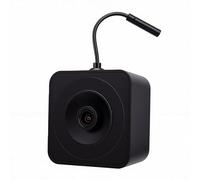 Naroote Cámara de Seguridad para Ventana, Cámara Magnética de Interior de 3 MP, 2,4 G y 5 G con Indicador de Hora & Detección de Personas con IA para Autocaravanas, Tiendas (Black)