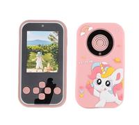 Naroote Cámara Digital, Lente Doble de Cámara Electrónica Multifunción de Alta Definición para Regalos (Pink)