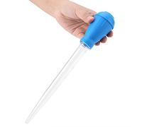 Naroote Cambiador de Agua para Peceras, Limpiador de Alimentador de Pipetas Cuentagotas para Acuarios con 4 Escalas 10ml 15ml 20ml 30ml, Ideal para Limpieza de Agua de Acuarios Mini Peceras