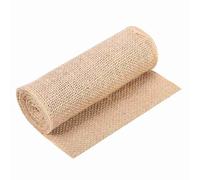 Naroote Caminos de Mesa de Arpillera, Cinta de Yute de Arpillera Natural Vintage, Camino de Mesa de Yute en Rollo de para Bodas, Fiestas de Granja, Acción de Gracias y Decoración de de Cocina