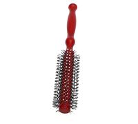 Naroote Cepillo Redondo para Peinar el Cabello, Cepillo para el Cabello con Rodillo de Madera, para el con Antiestático y Distribución Uniforme de Aceite, Ideal para Salón y Uso Doméstico (Diámetro
