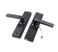 Naroote Cerradura de Huella Digital con Pantalla Táctil WiFi con Llave Mecánica, Entrada Segura para el Hogar/oficina, Fácil de Instalar (aleación de zinc)