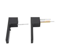 Naroote Cerradura de Palanca para Puerta, Manija de Metal Elegante y Silenciosa, Cerradura Reversible con Llave para Puertas de 42-50 Mm, Ideal para Dormitorio, Baño y Oficina