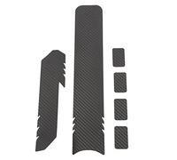 Naroote Cinta Protectora para Cuadro de Bicicleta, Pegatinas para Bicicleta, Tubo de Horquilla Delantera de Cuero Sintético, Pegatina Protectora para Cuadro de Bicicleta, Pegatinas para