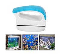 Naroote Cleaner de Peces, Herramientas de Limpieza de Acuarios, Limpiador de Cepillos Magnéticos, Herramienta de Limpieza de Acuarios con Manguito Anti -Skid, Limpiador de Vidrio Magnético para Todo