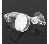 Naroote Co2 para Plantas de Acuario, Difusor Refinador de Co2 de Vidrio, Tubo Recto Grande de Alta Transparencia con Ventosa para Acuario, Pecera de Hierba de Agua