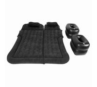Naroote Colchón de Aire para Coche, Cama Inflable Gruesa para SUV, Accesorios de Camping para Viajes, Camping, 68,5 X 49,6 Pulgadas, Superficie Flocada (2 Personas Grandes, Inflado de 6 a 10 (Black)