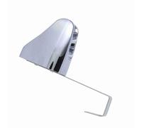 Naroote Colgador de Gancho de Soporte de ABS para Rociador de bidé de Inodoro, Acero Inoxidable Resistente Cromado para Higiene Personal (Toma doble)