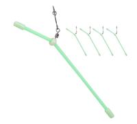 Naroote Conector de Equilibrio de Pesca de PVC Duradero, Estilo Pequeño para un Fácil Accesorio de Aparejo, 5 uds., Ligero y Resistente (12 cm (Paquete de 5))