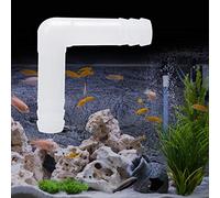 Naroote Conector de Tubo de Aire para Acuario de 10 Piezas, Válvula de Control de Flujo de Aire ABS Duradera para Accesorios de Bomba de Oxígeno para Peceras, Se Adapta a Tubería de de 8 Mm, CREA un