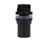 Naroote Conectores de Tubo Recto de Junta de Tubería de Agua de Acuario de PVC Duraderos para Accesorios para Tanque de Peces 5 Unids/Set para Tubo Recto de PVC de Acuario (25mm)