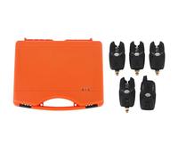 Naroote Conjunto de Alarma Indicadora para Pesca de Carpas, con Sensibilidad de Volumen de Tono Ajustable y Alertas Visuales y Sonoras Duales, Resistente Al Agua para Pesca en la Costa,