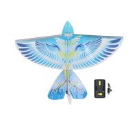 Naroote Control Remoto Flying Bird RC Bird Toy 2,4 GHz LED Alas Batientes con Material EPP para Interiores y Exteriores Niños Adultos (Blue)